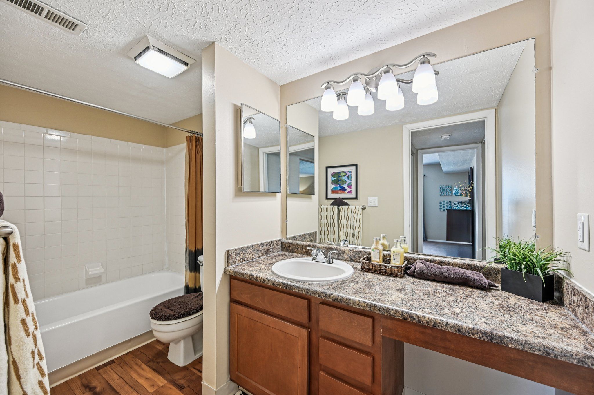 apartment bathroom interior