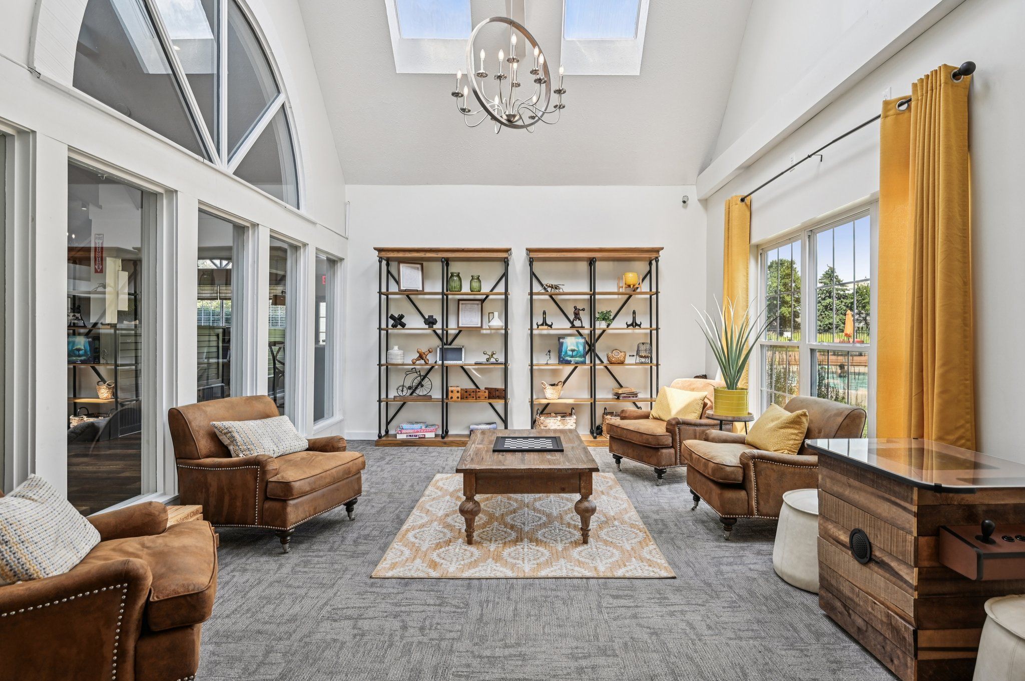 community lounge area
