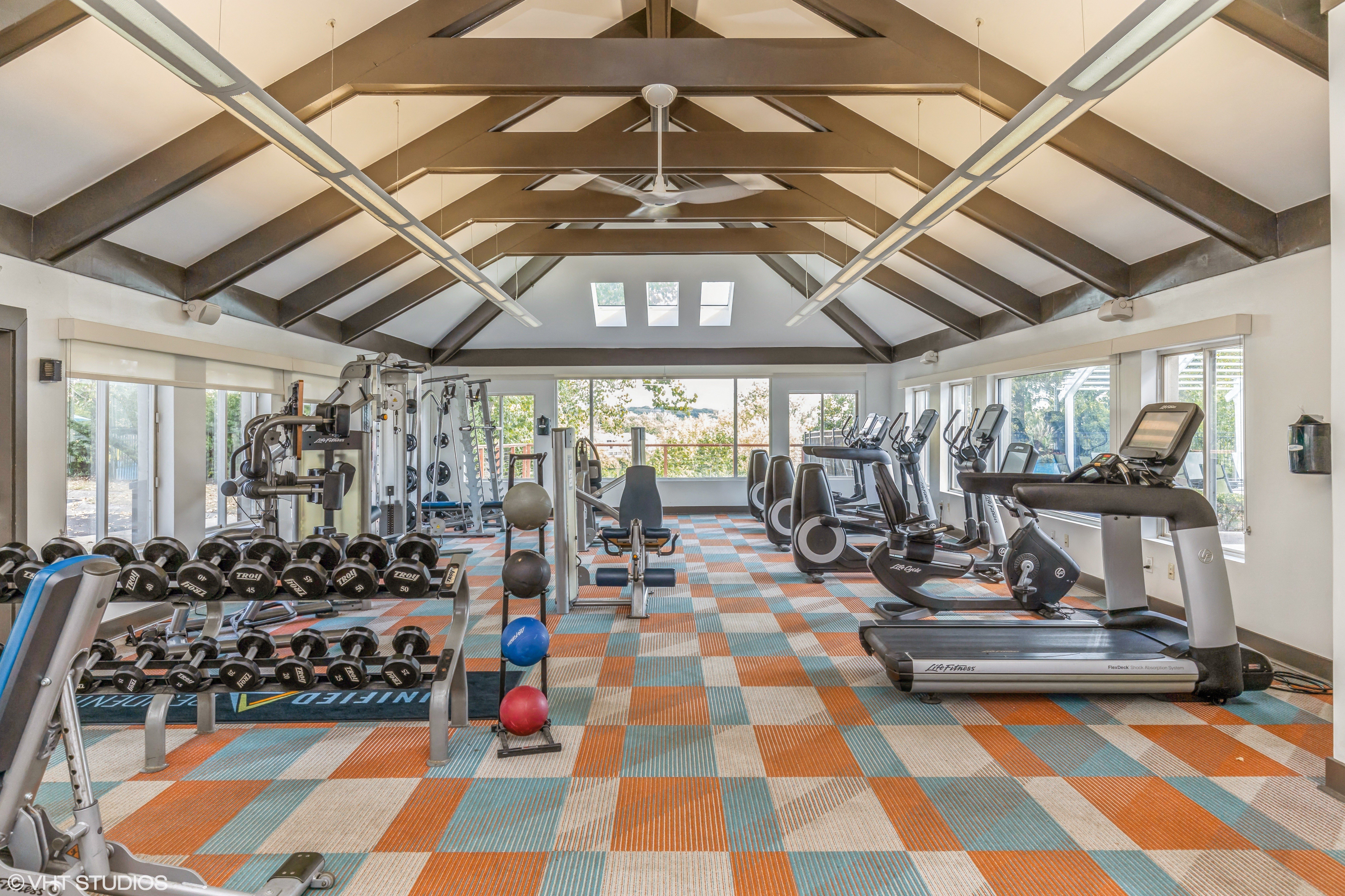 community fitness center with weight and cardio equipment 3