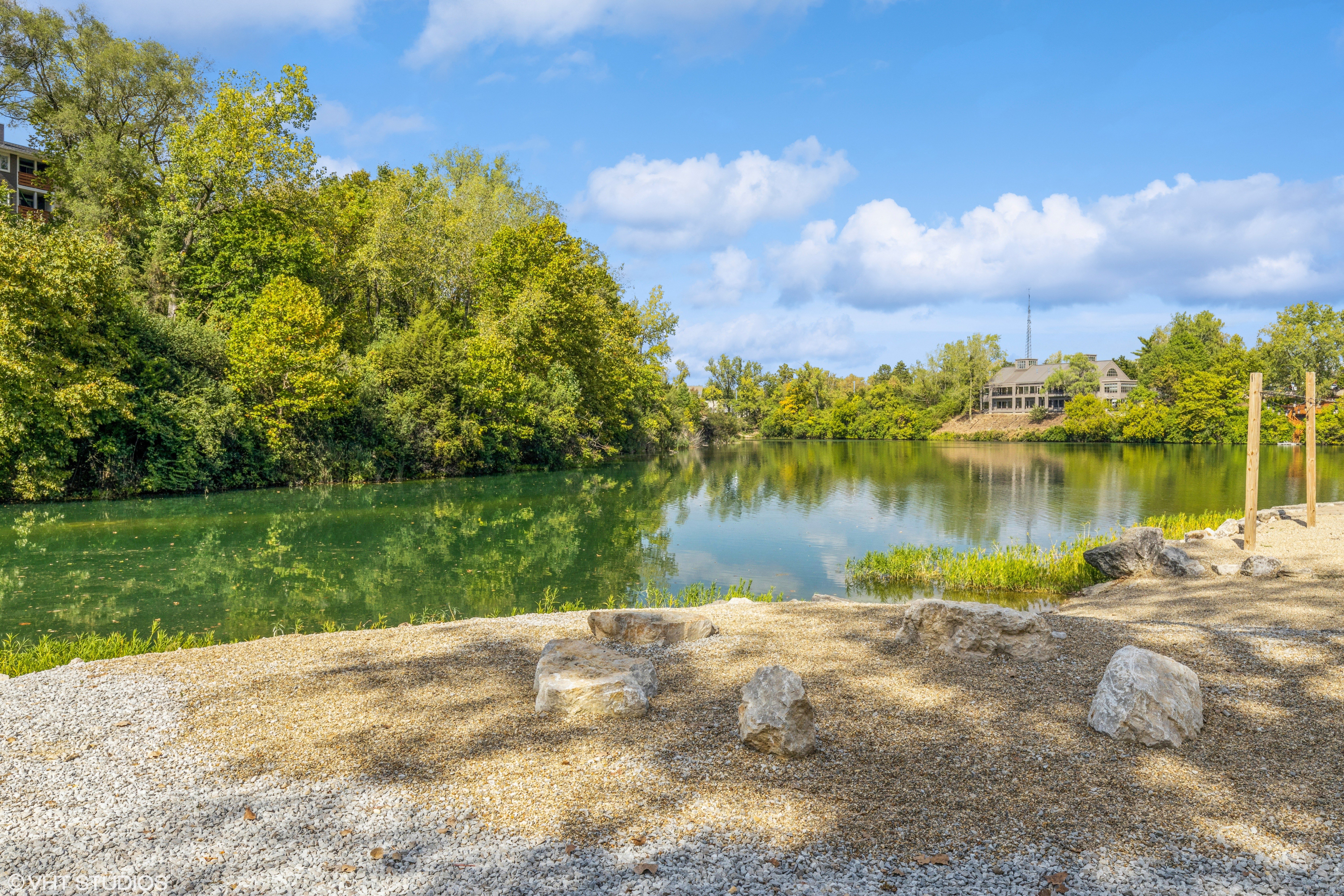 community lakefront beach area 1