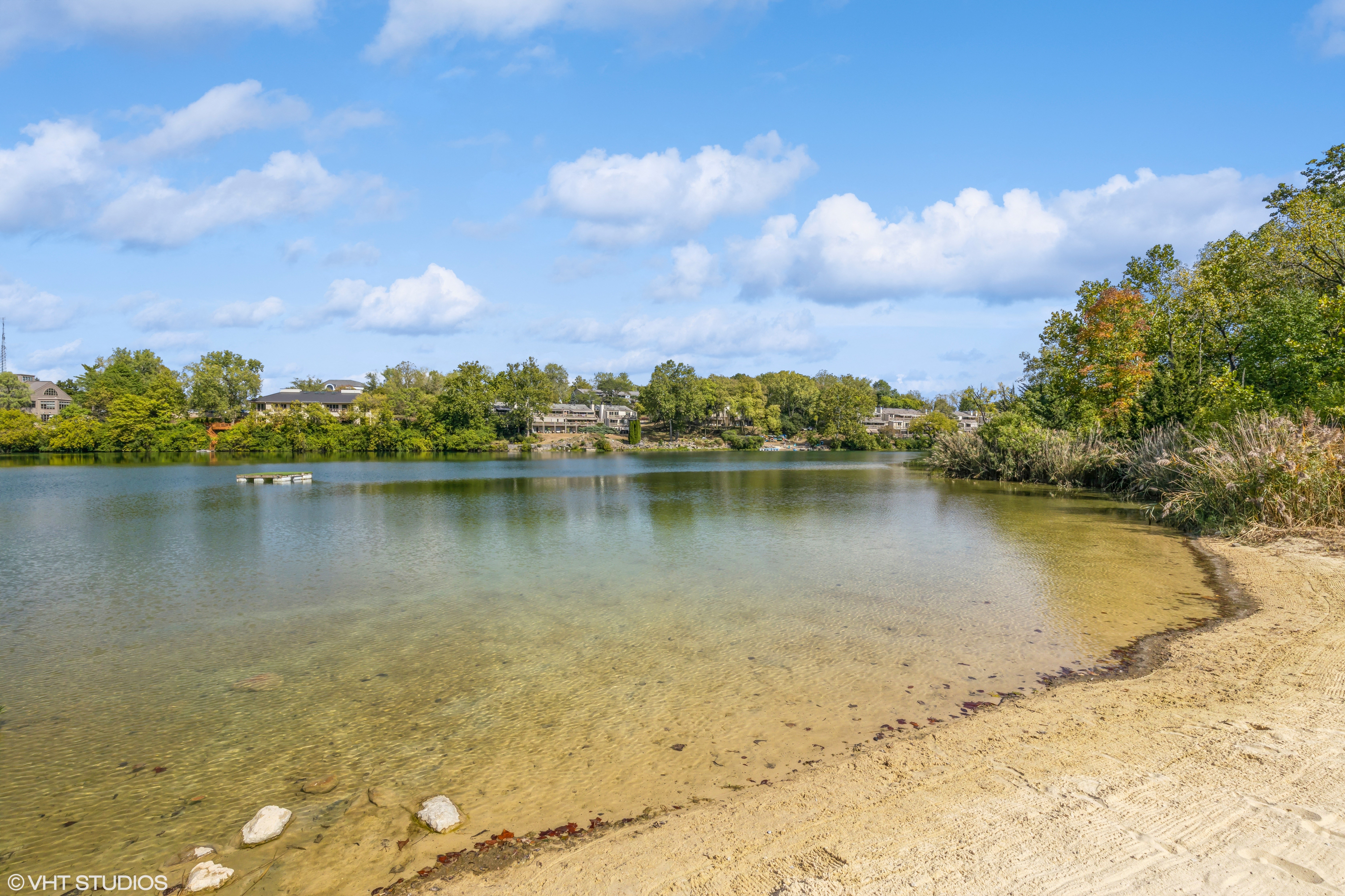 community lakefront beach area 2